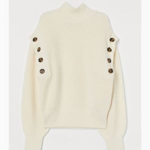 H&M Button Detail Sweater
